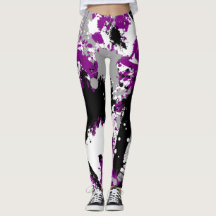 Legging Abertura de Cor - Orgulho Assexual 