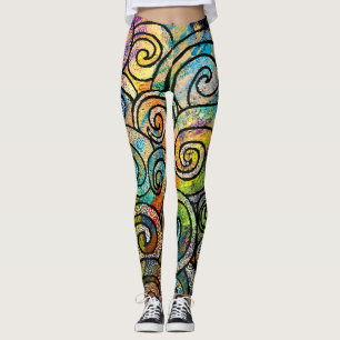 Legging ABL - 307 - Cabelo da Medusa - Pernas