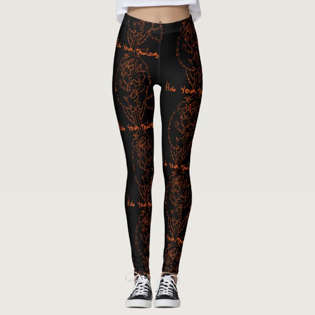 Legging Abrace seus Demônios (Frente)