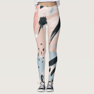 Legging Abstração de Pastel