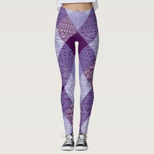 Legging Abstração Geométrica Quadrada 4