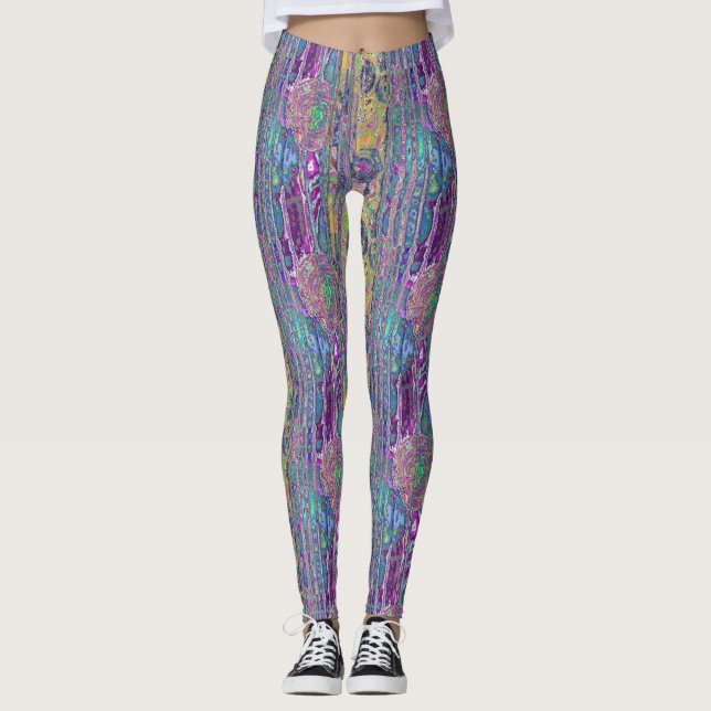 Legging abstract fractals (Frente)