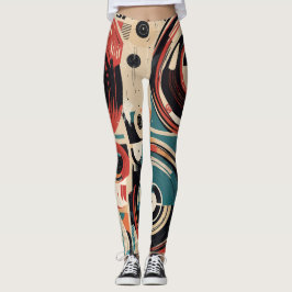 Legging Abstract Records