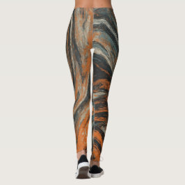 Legging Abstraction Terrestre