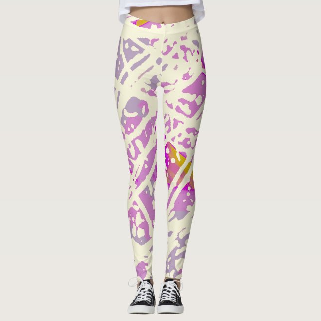 Legging Abstrato (Frente)