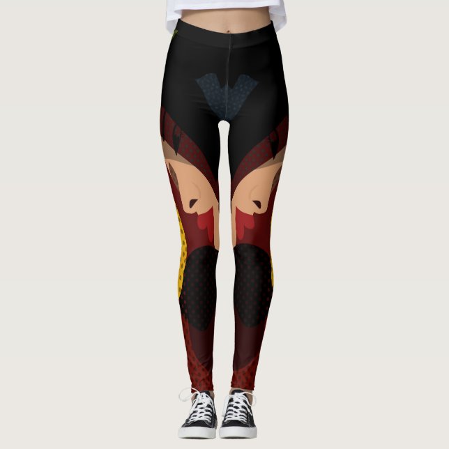 Legging Abstrato (Frente)