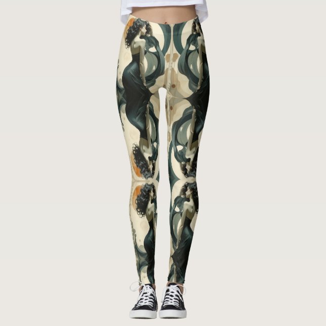 Legging Abstrato (Frente)