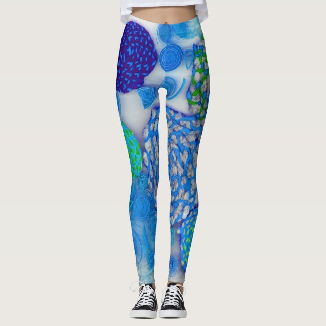 Legging Abstrato (Frente)