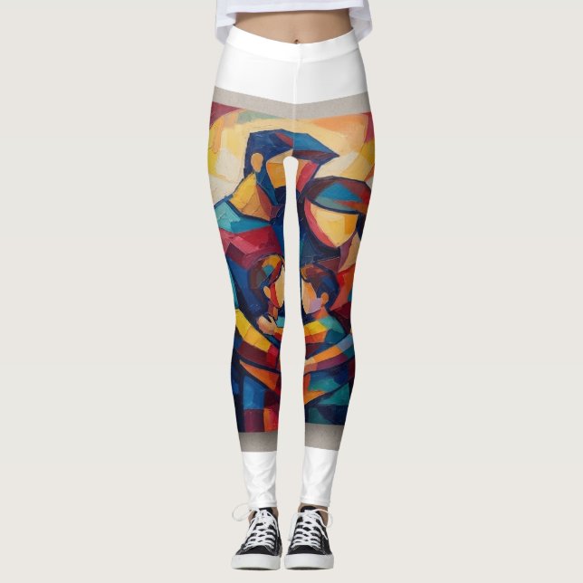 Legging Abstrato (Frente)