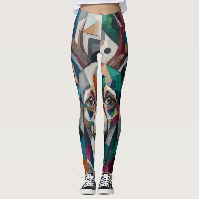 Legging Abstrato (Frente)