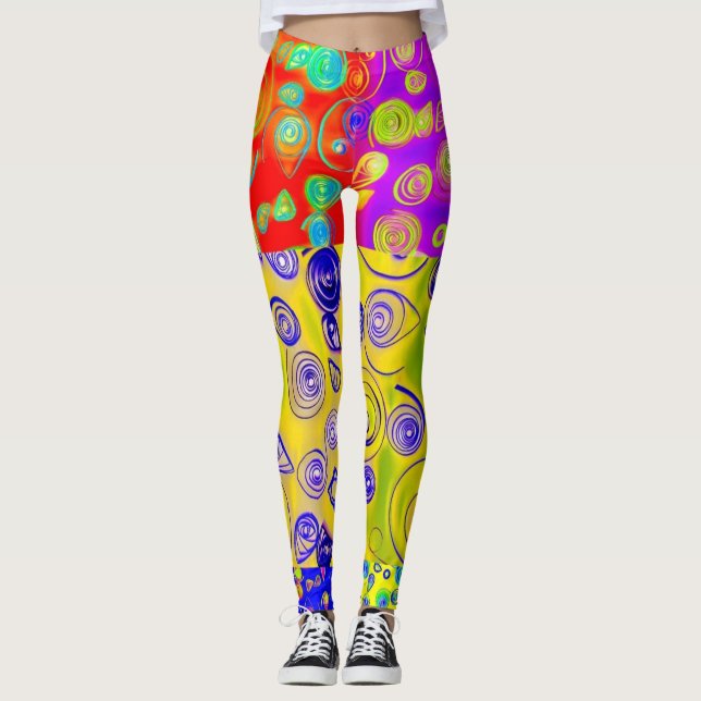 Legging Abstrato (Frente)
