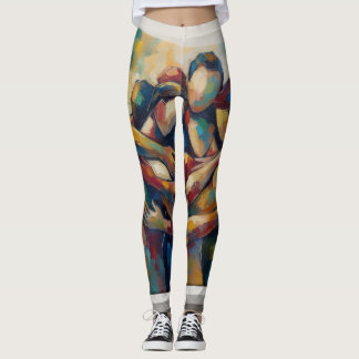 Legging Abstrato