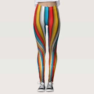 Legging Abstrato 3D multy