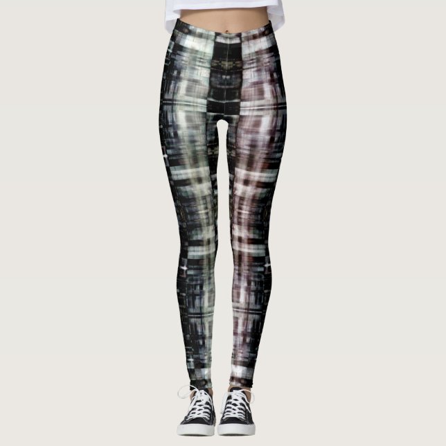 Legging Abstrato à noite (Frente)