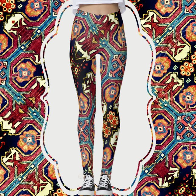 Legging Abstrato Antique - Pernas Design do tapete orienta (Criador carregado)