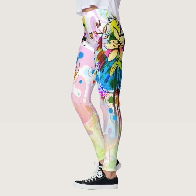 Legging Abstrato Art 26° (Esquerda)