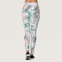 Abstrato artístico Pastel Brush Stroke Patterno