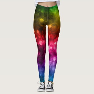 Legging Abstrato Bokeh Design