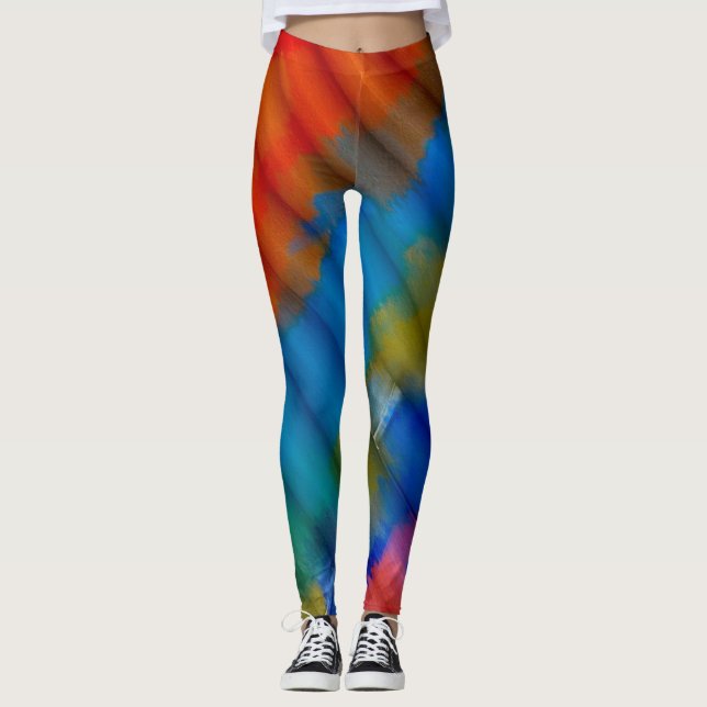 Legging Abstrato Color Art nº 37 (Frente)