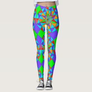 Legging Abstrato colorido