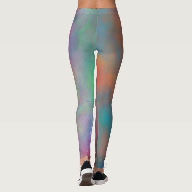 Legging Abstrato colorido (Verso)