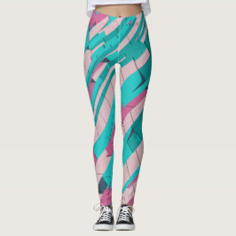 Legging Abstrato colorido