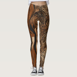 Legging Abstrato de animal - Padrão Design 4