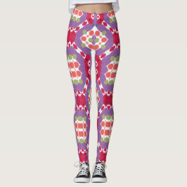 Legging Abstrato de cor brilhante
