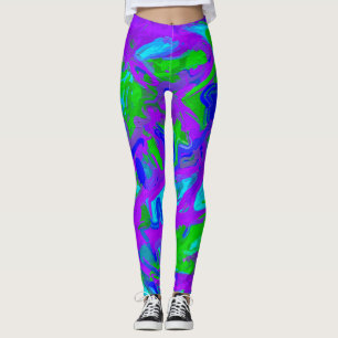 Legging Abstrato de Peacock