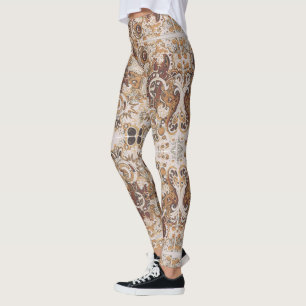 Legging Abstrato Doodle Art