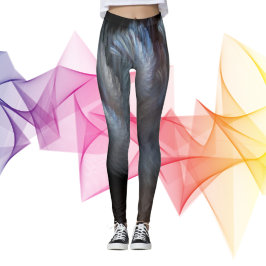 Legging Abstrato Fluxo