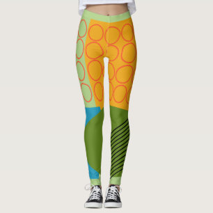 Legging Abstrato Formas