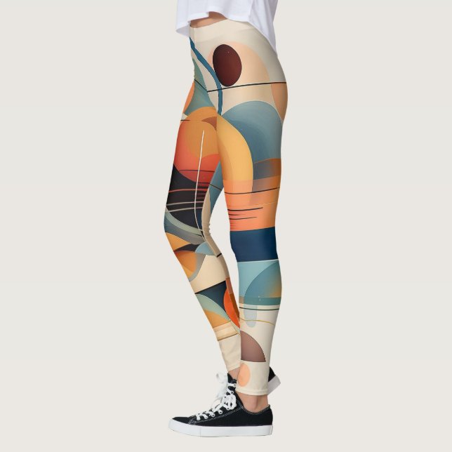 Legging Abstrato Heart (Esquerda)