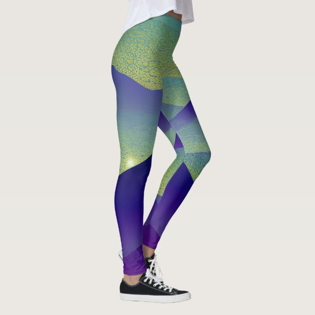 Legging Abstrato Landscape Fallen Star 23 (Direita)