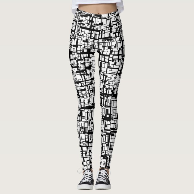 Legging Abstrato Mosaico (Frente)