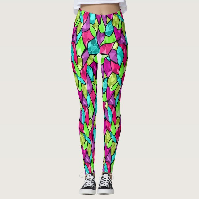 Legging Abstrato multicolor (Frente)