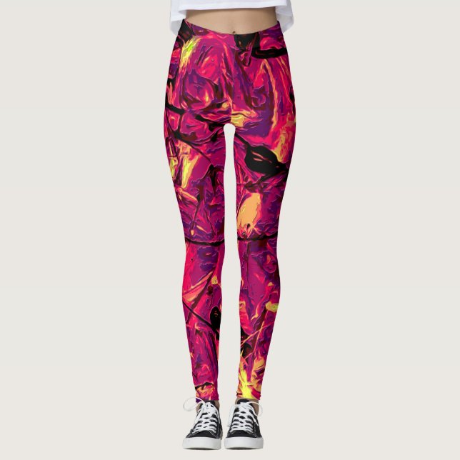 Legging Abstrato nº 787 (Frente)