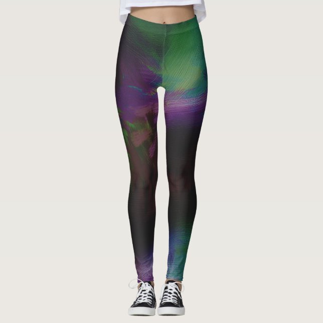 Legging Abstrato pintado (Frente)