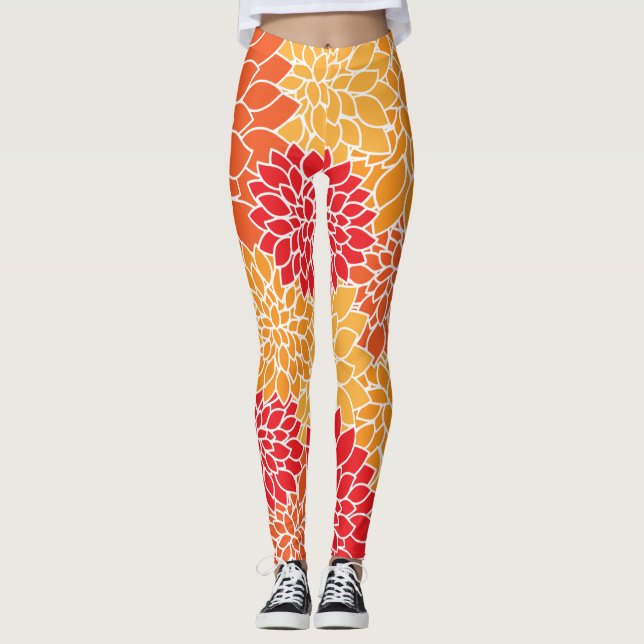 Legging Abstrato primavera (Frente)