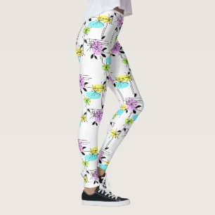 Legging Abstrato retro