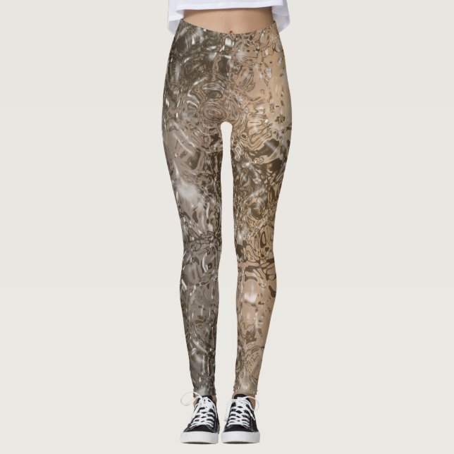 Legging Abstrato Ripples (Frente)