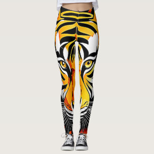 Legging Abstrato Tiger Art