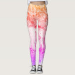 Legging Abstrato Vermelho Amarelo Branco Cor-de-rosa-rosa<br><div class="desc">Púrpura Cor-de-rosa,  Vermelho Amarelo Branco Moderno Elegante,  Abstrato,  Modelo de Leggings.</div>