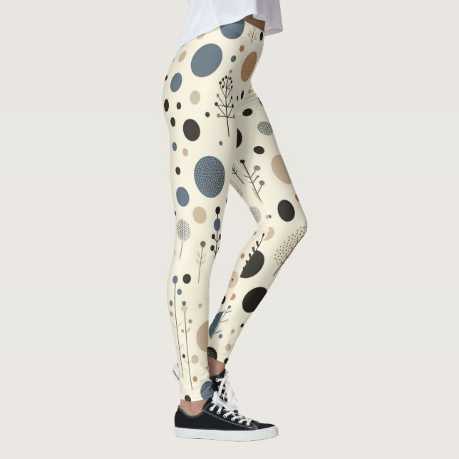 Legging Abstrato Woodland (Direita)