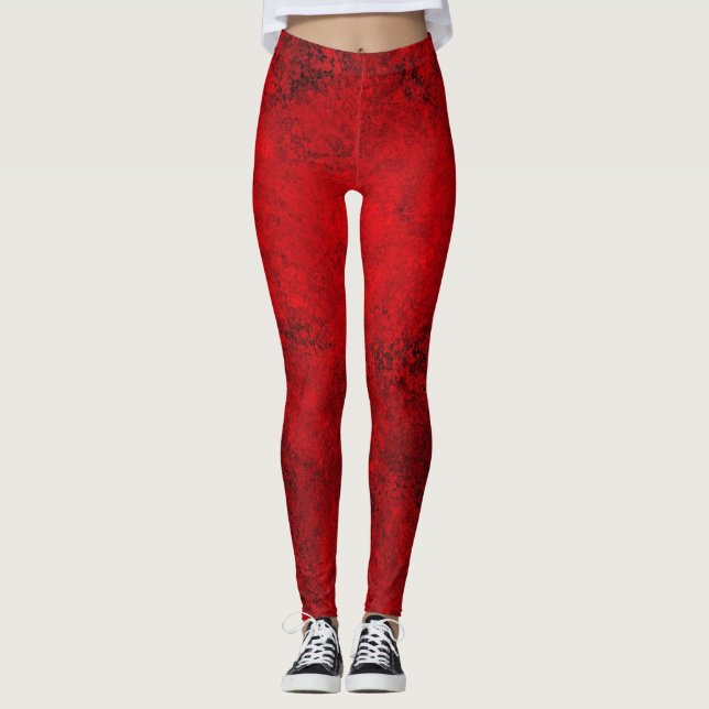 Legging Abstrato | Zazzle_Growth. (Frente)