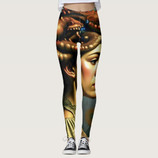 Legging Academia Sombria e Criaturas Assustadoras e Sinist