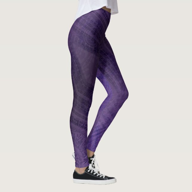 Legging Aceitação | Medalha Violeta (Direita)