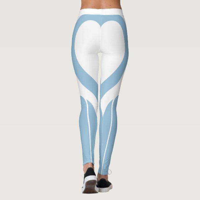 Legging Activeuse de Gym Bumbum Azul e Pastel Sexy Azul (Verso)