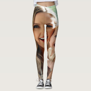 Legging Adicionar Foto de Bebê Personalizar Customizar