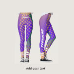 Legging Adicionar o texto l Desempenho desportivo moderno<br><div class="desc">Padrão gráfico e cores para atividades esportivas.</div>